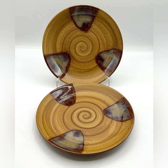 2 Sango Splash #4951 Salad Plates 8.25” - Picture 7 of 9